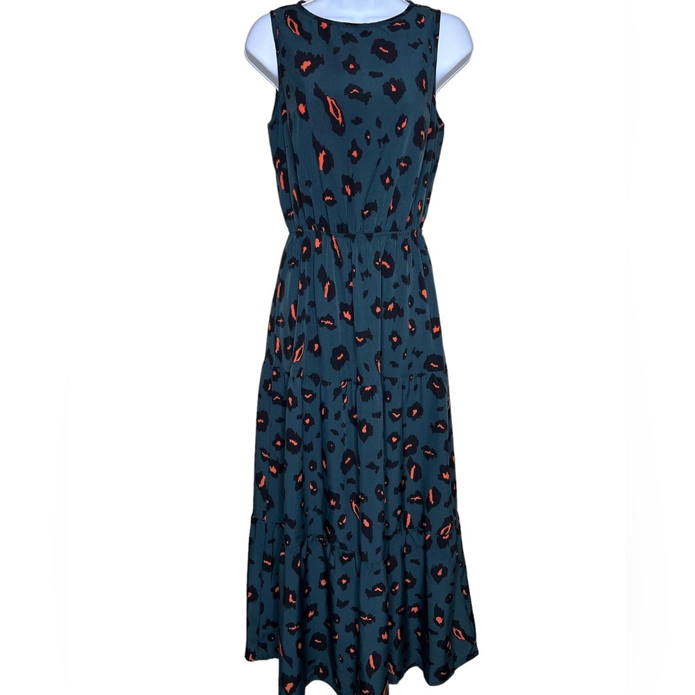 SHEIN - Leopard Sleeveless Dress
